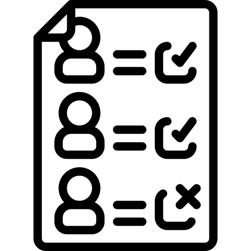 Document resume user profile document icon