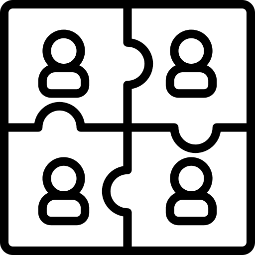 Jigsaw merger integrate planner icon