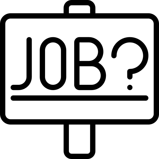 Signage opportunity job opportunities job search icon