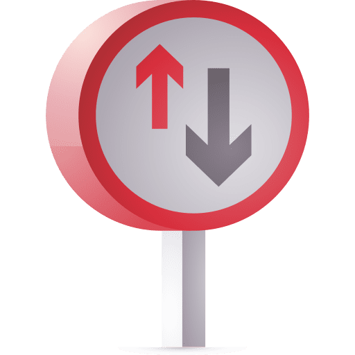 Give way traffic sign road traffic signal icon