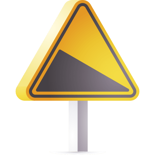 Descent direction regulation steep descent icon