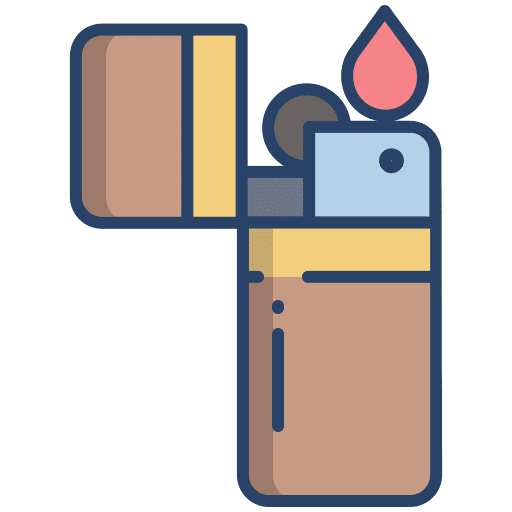 Lighter zippo lighters fire icon