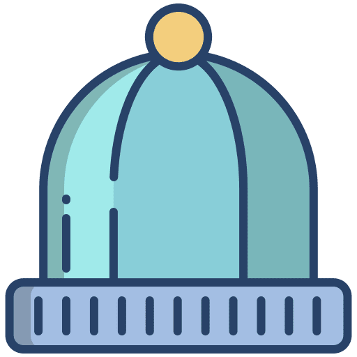 Beanie christmas fashion cap icon