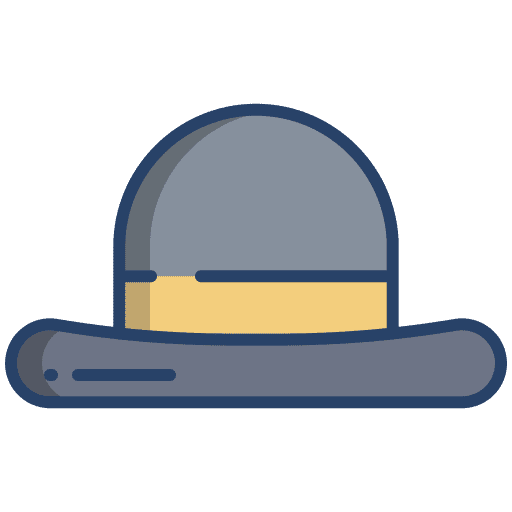 Hat travel accessories summer icon