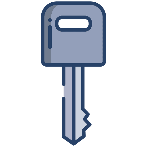 Key car key security accessibility icon
