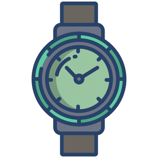 Watch fashion punctuality time icon