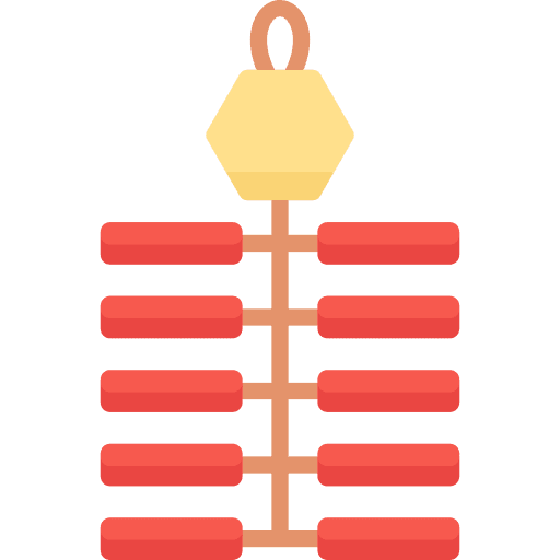 Firecracker chinese firecracker rocket icon