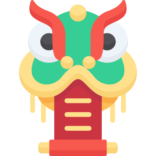 Lion head parchment cultures lion head icon