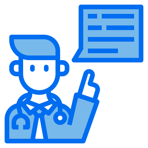 Doctor doctor distance social icon