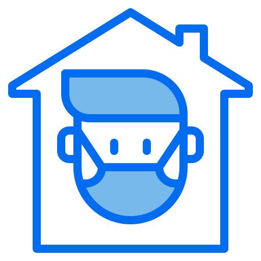 Quarantine coronavirus medical mask healthcare and medical icon