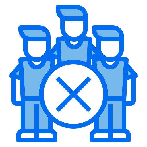 Social distancing social distancing healthcare and medical people icon