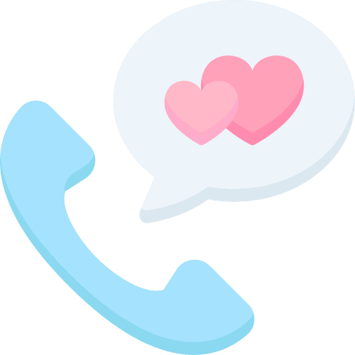 Phone call romance love phone call icon