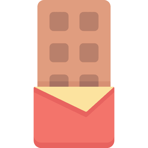 Chocolate bar chocolate love valentines day icon