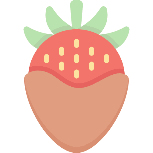 Strawberry food and restaurant food dessert icon