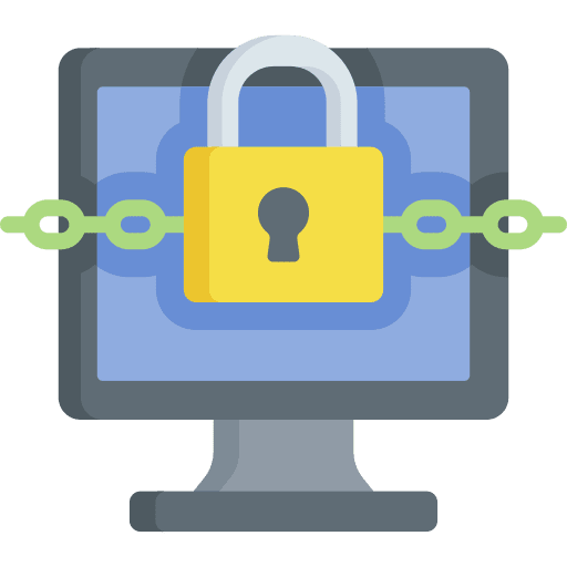 Ransomware virus infection malware icon