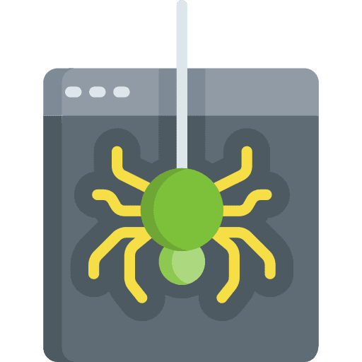 Dark web seo and web dark web webpage icon