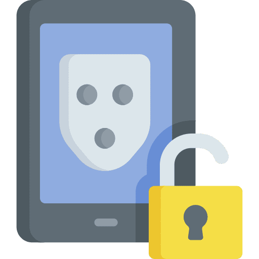 Hacked security cracked hacking icon