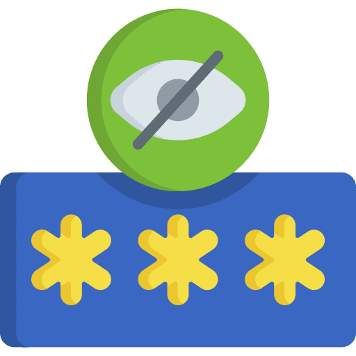 Password password data protection locked icon