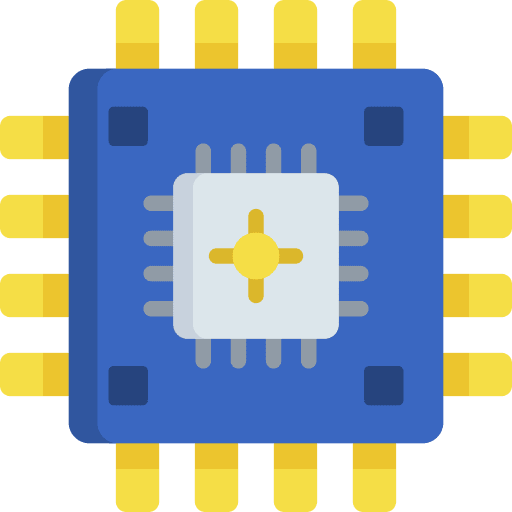 Processor power ram cpu icon