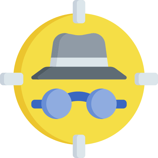 Target system virus safety icon