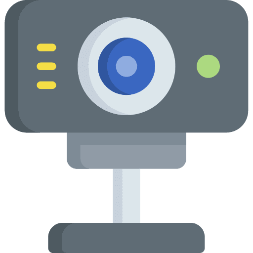 Webcam computer camera gadget icon