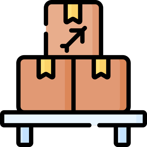 Cargo cardboard plane travel icon