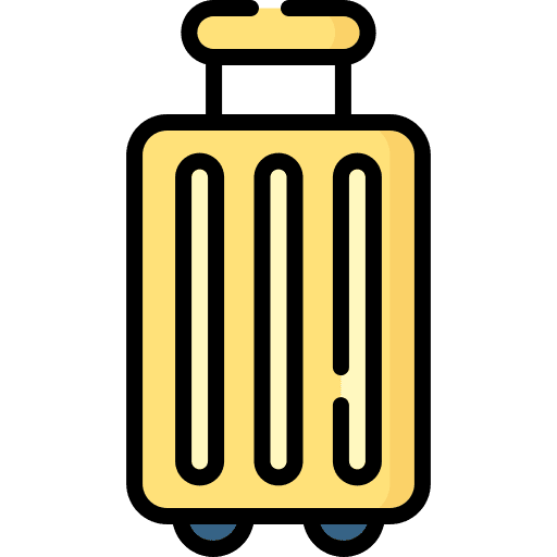 Luggage tourism luggage travel icon
