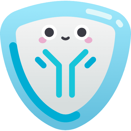 Antibody immunology healthcare and medical medical icon