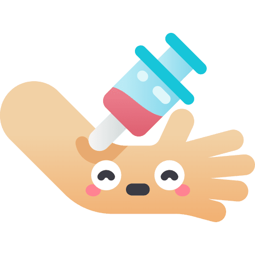 Blood sample covid test healthcare and medical laboratory icon