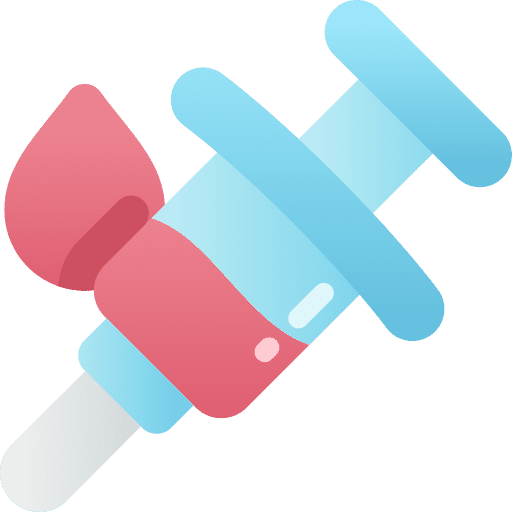 Syringe syringe medical blood icon