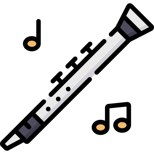 Flute musical instrument music instrument flute icon