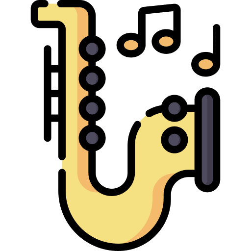 Saxophone saxophone wind jazz icon