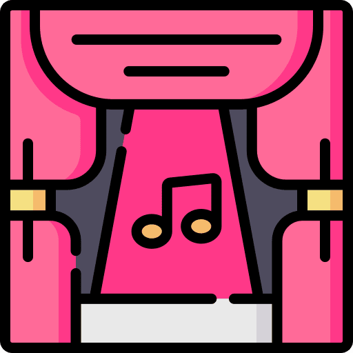 Stage theater performance concert icon