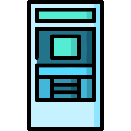 Atm machine machine atm money icon