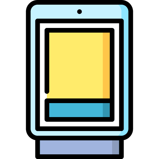 Digital signature mobile phone cellphone smartphone icon