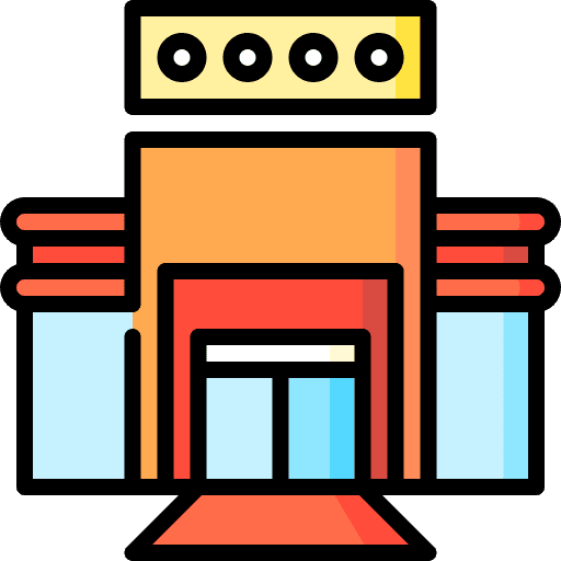 Shopping center shop shopping center shopping mall icon