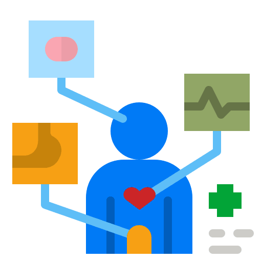 Medical checkup medical checkup radiography examination icon