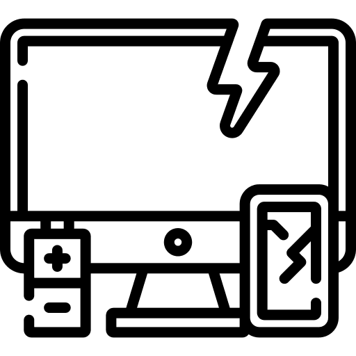 Electronic ecology tv environment icon