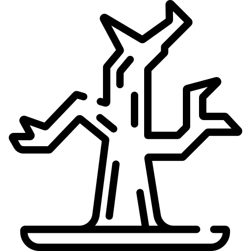 Tree tree sun global warming icon