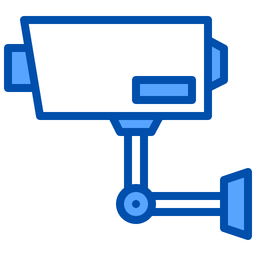 Cctv technological ecology and environment view icon