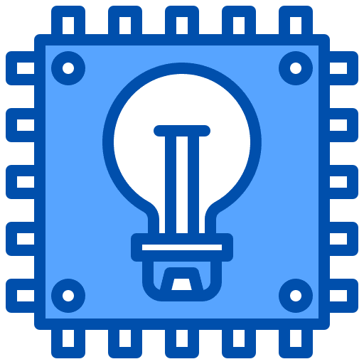 Bulb technology bulb electronics icon