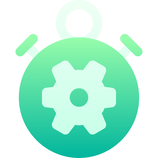 Setting speed gear chrono icon