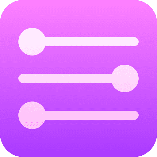 Settings setting control panel adjust icon