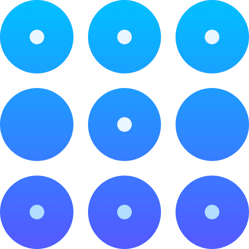 Setup circular circles ui icon