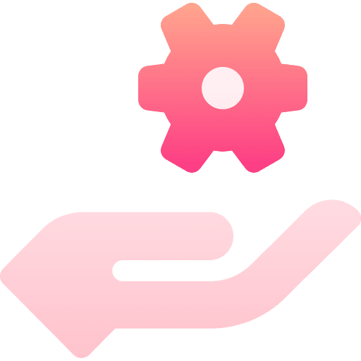 Setup cog settings manual icon