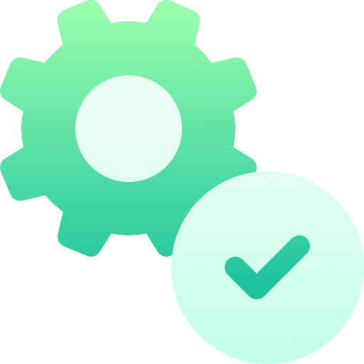 Verify control system execution configuration icon