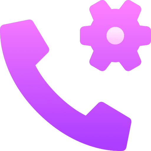 Call phone call communications help icon