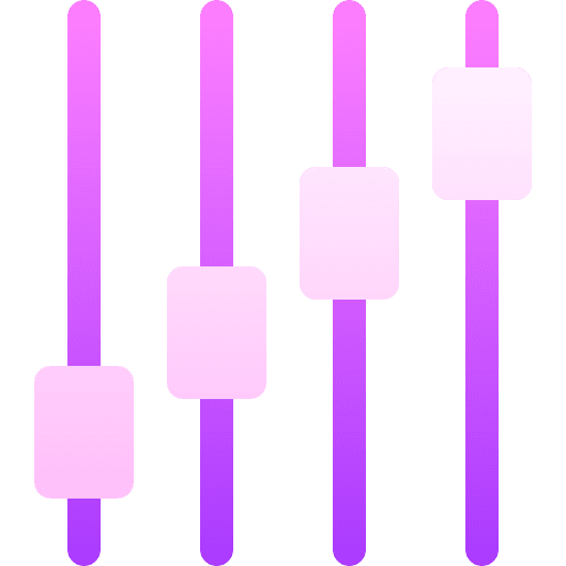 Control adjustment adjust settings icon