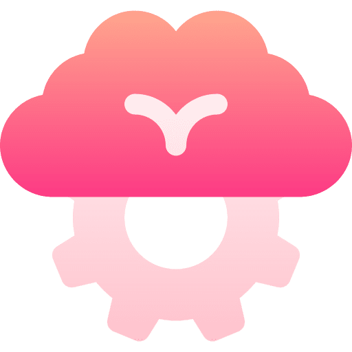 Setting storage gear seo and web icon