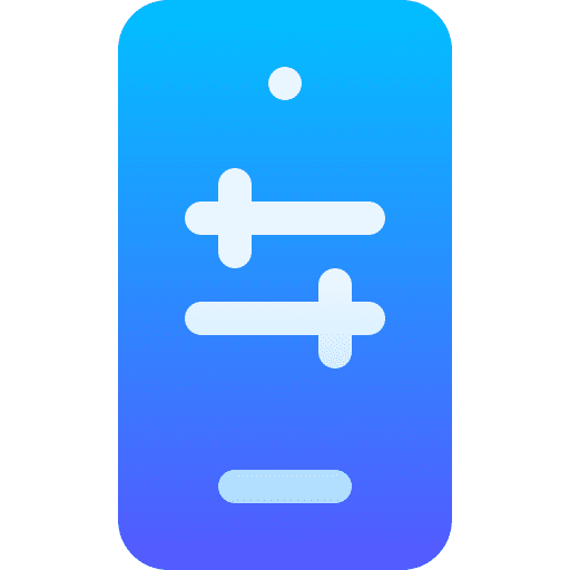 Setup controls setup levels icon